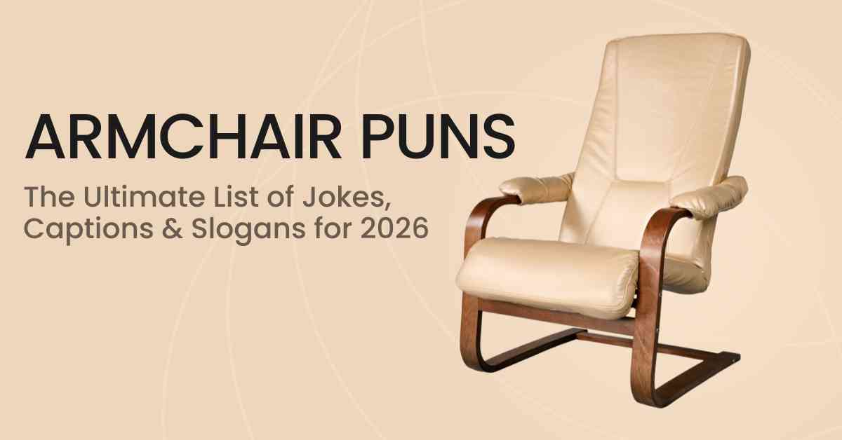 Armchair Puns