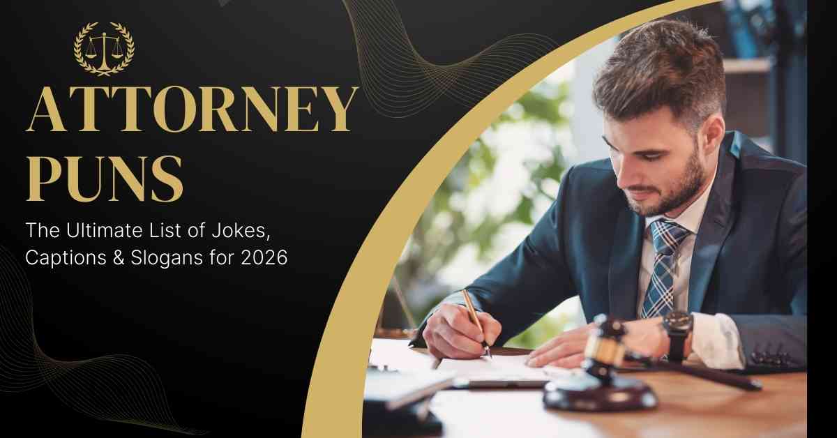 Attorney Puns