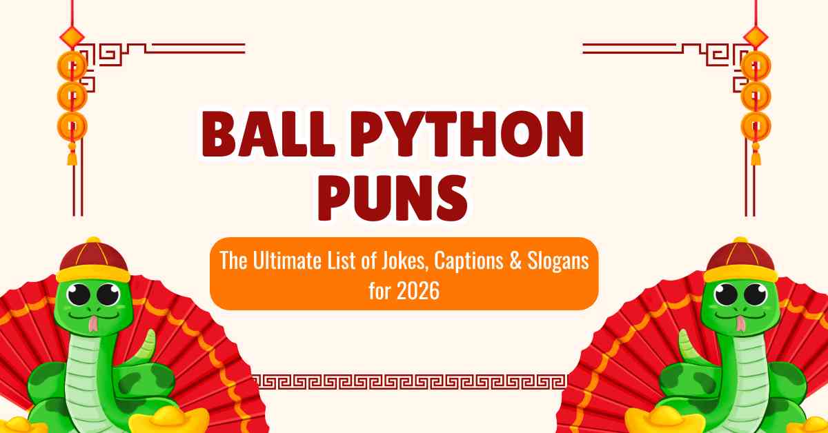 Ball Python Puns