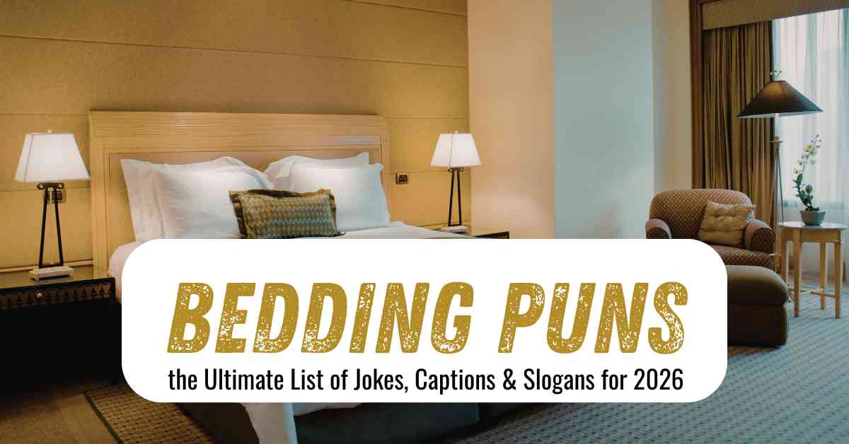 Bedding Puns
