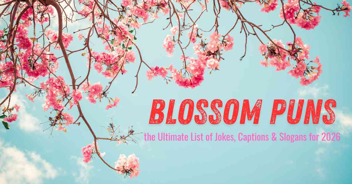 Blossom Puns