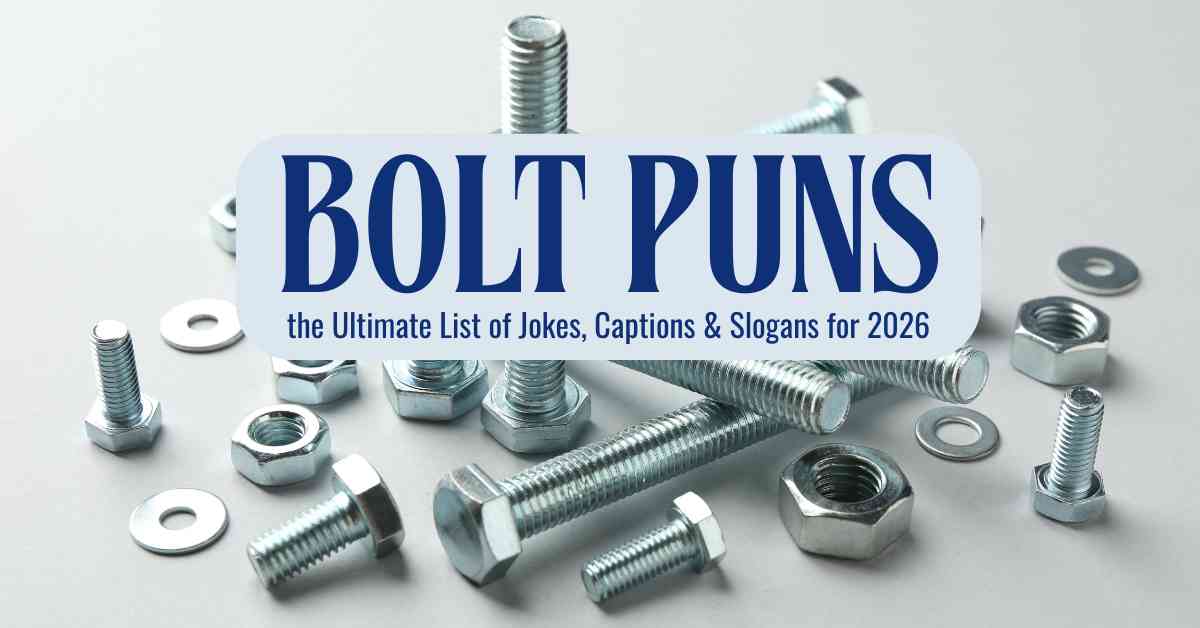 Bolt Puns