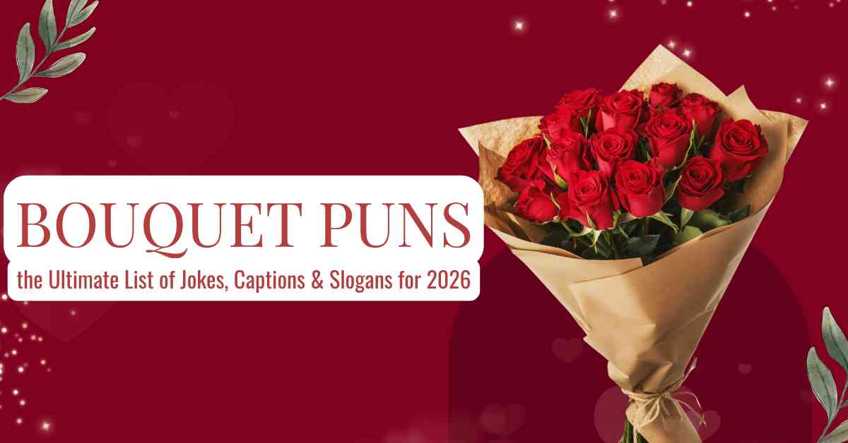 Bouquet Puns
