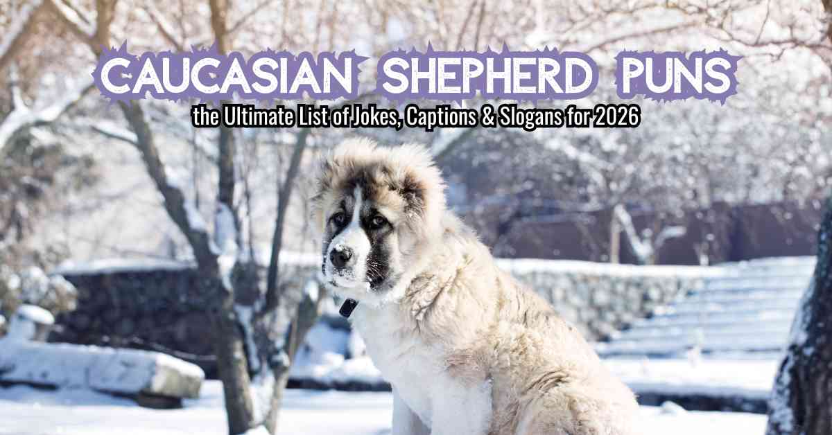 Caucasian Shepherd Puns