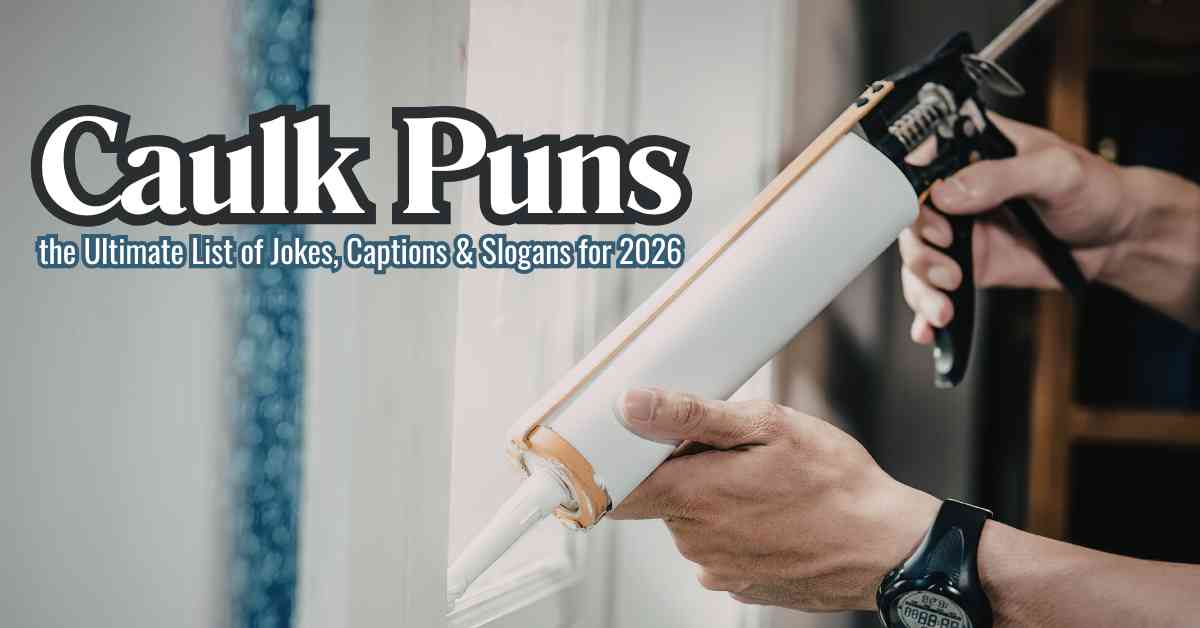 Caulk Puns