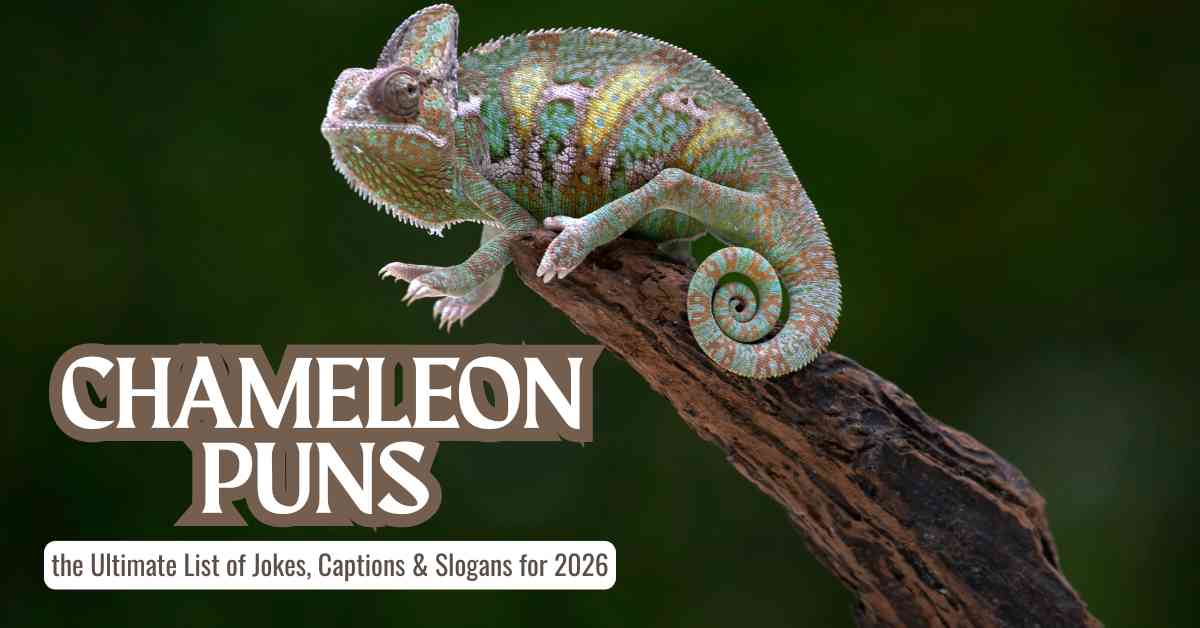 Chameleon Puns