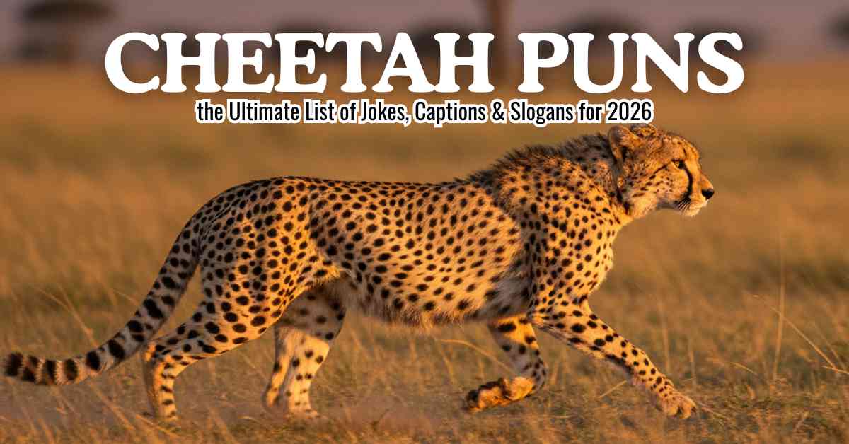 Cheetah Puns
