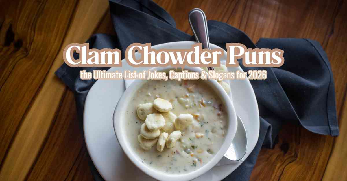 Clam Chowder Puns