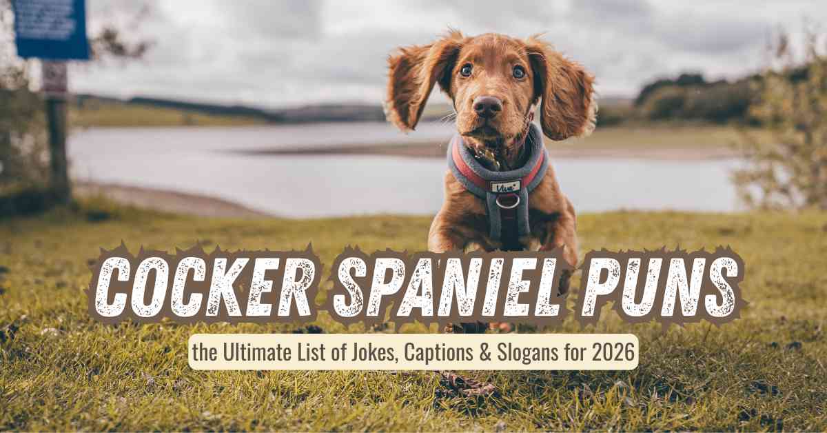 Cocker Spaniel Puns