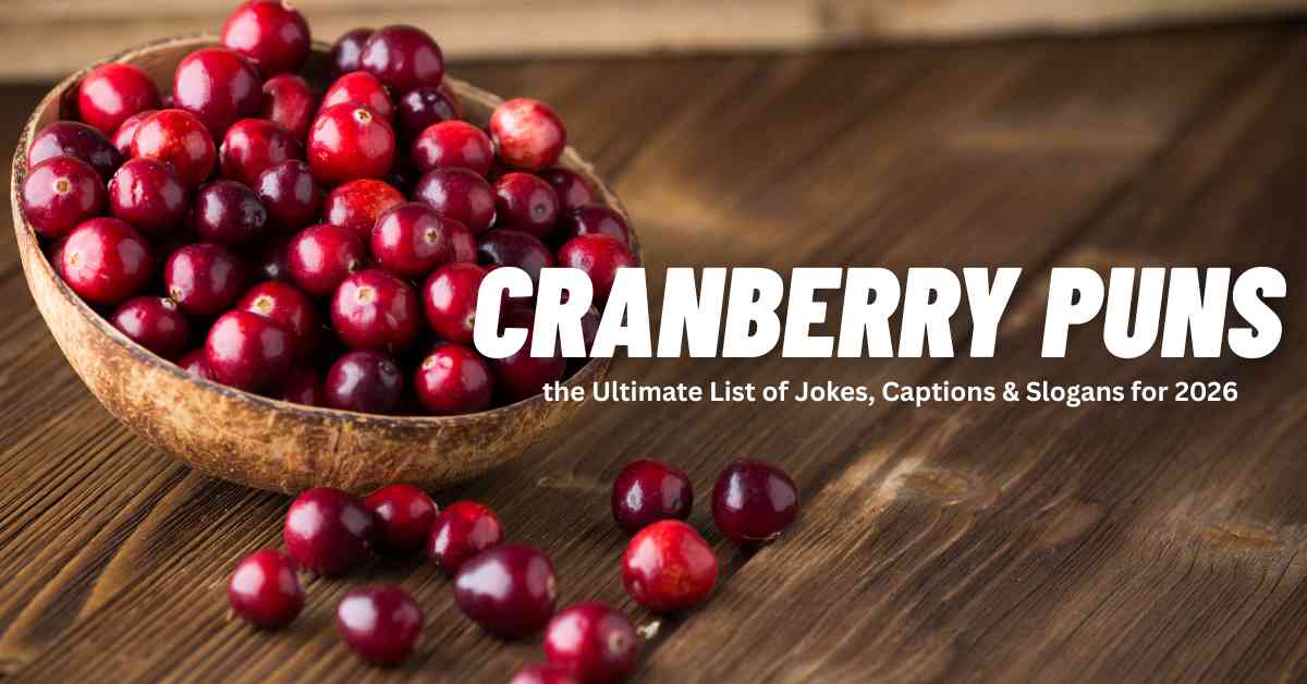 Cranberry Puns