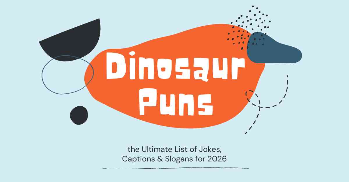 Dinosaur Puns