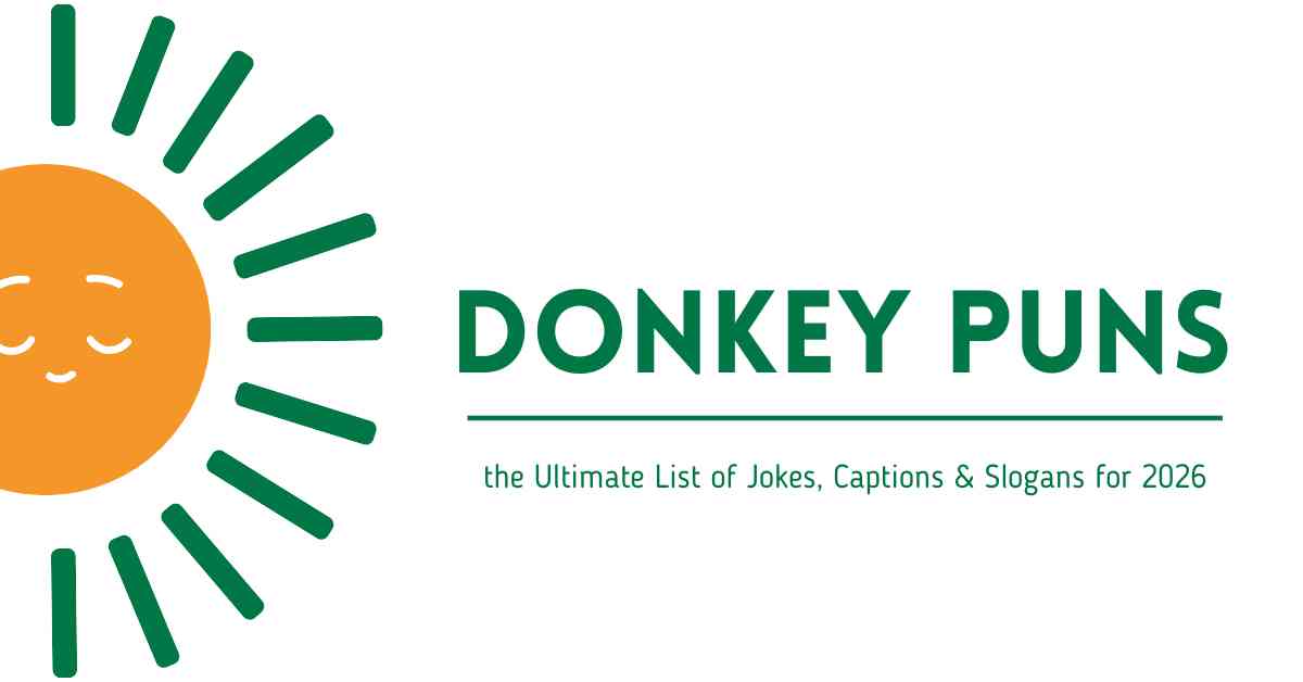 Donkey Puns