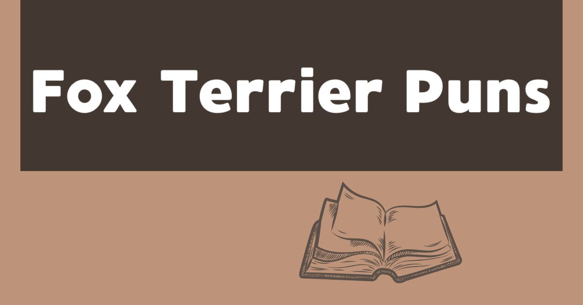 Fox Terrier Puns