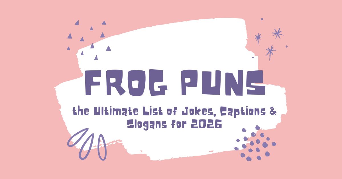 Frog Puns